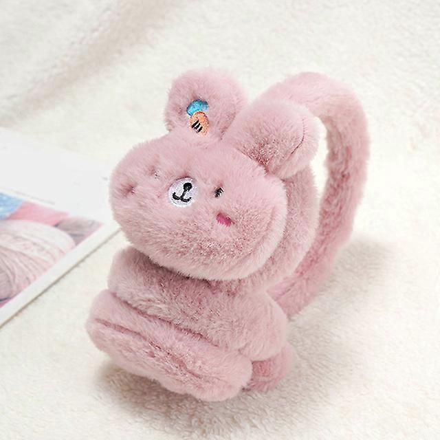Children Ear Muffs To Keep Warm In Winter Cute Student Cartoon Girls Ear Protection Soft Plush Telescopic Ear Warmer