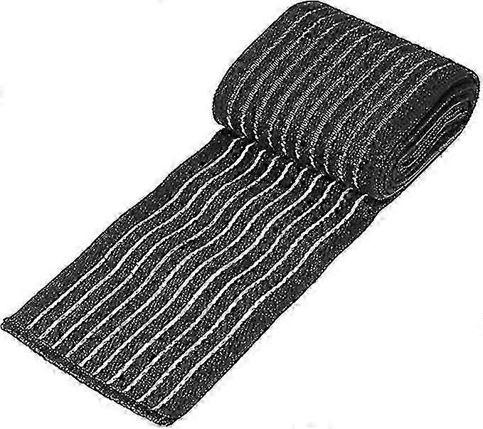 5pcs Self-adhesive Sports Bandage Sports Bandage Winding Self-adhesive Compression High Elastic Bandage, Black Happy H