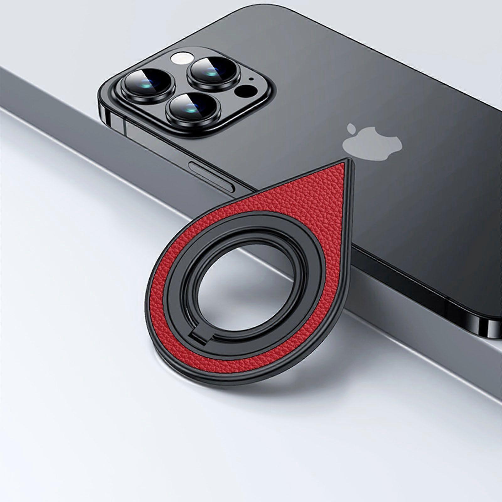 Magnetic Phone Ring Holder for MagSafe, Magnet Finger Ring Grip Stand Holder Removable Finger Loop Kickstand for iPhone 15/14/13/12 Series