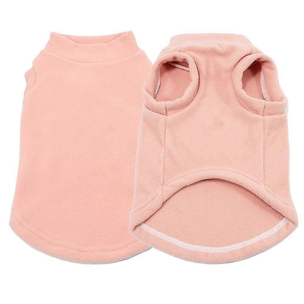 Pet Thermals W Close-fitting Clothes Solid Color Hoodie