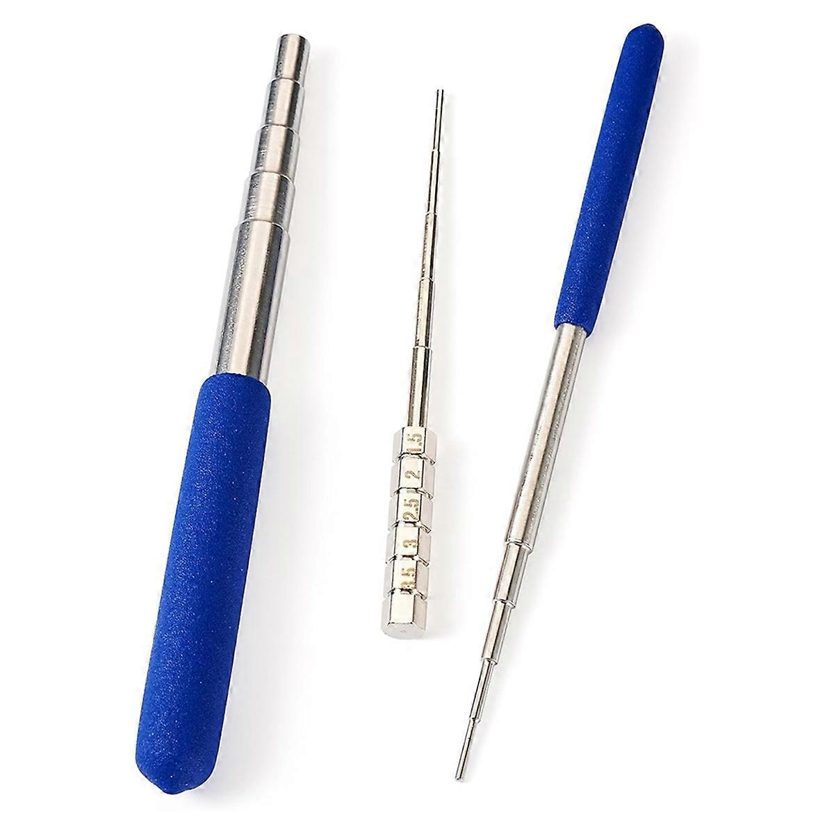3 Pcs Coil Jig Wire Looping Winding Rod Step Mandel Stick Jump Ring Forming Tool for Jewelry Making Wrapping 1.5-10 mm