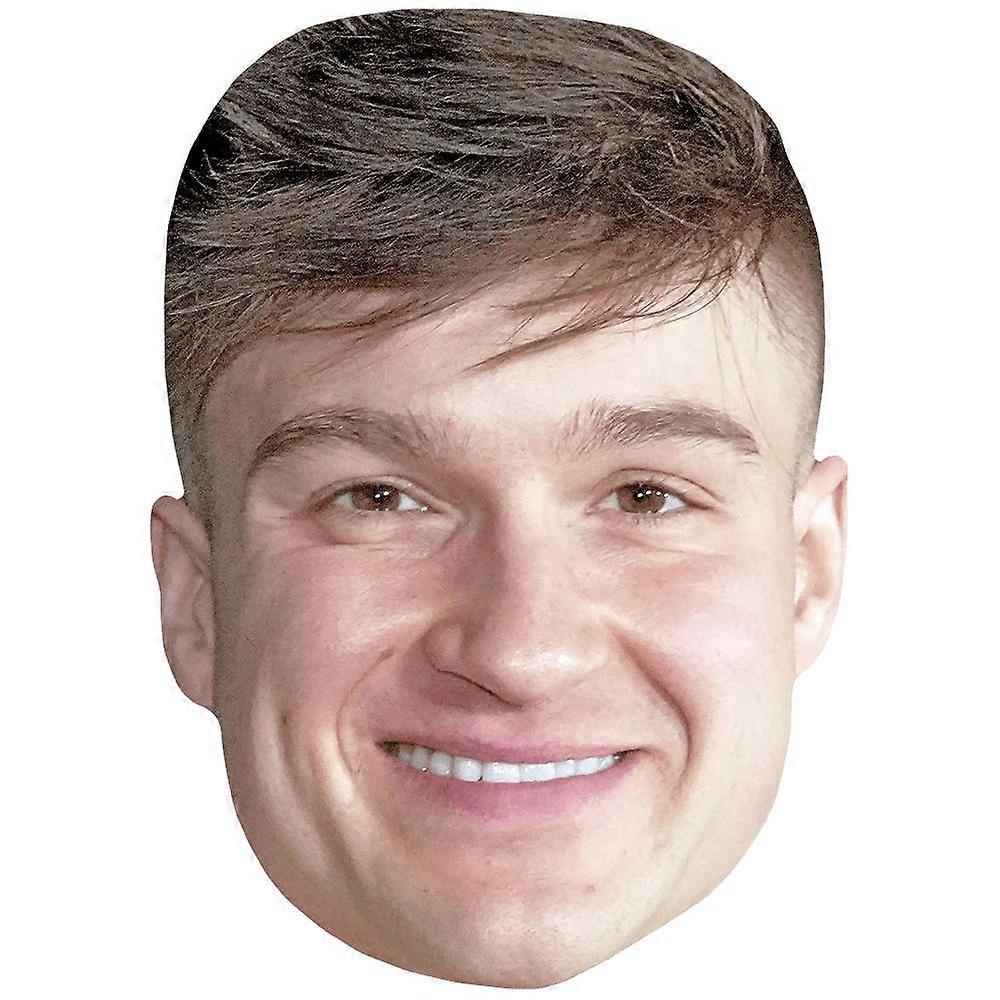 Marval A. Rex (Smile) Celebrity Mask, Flat Card Face