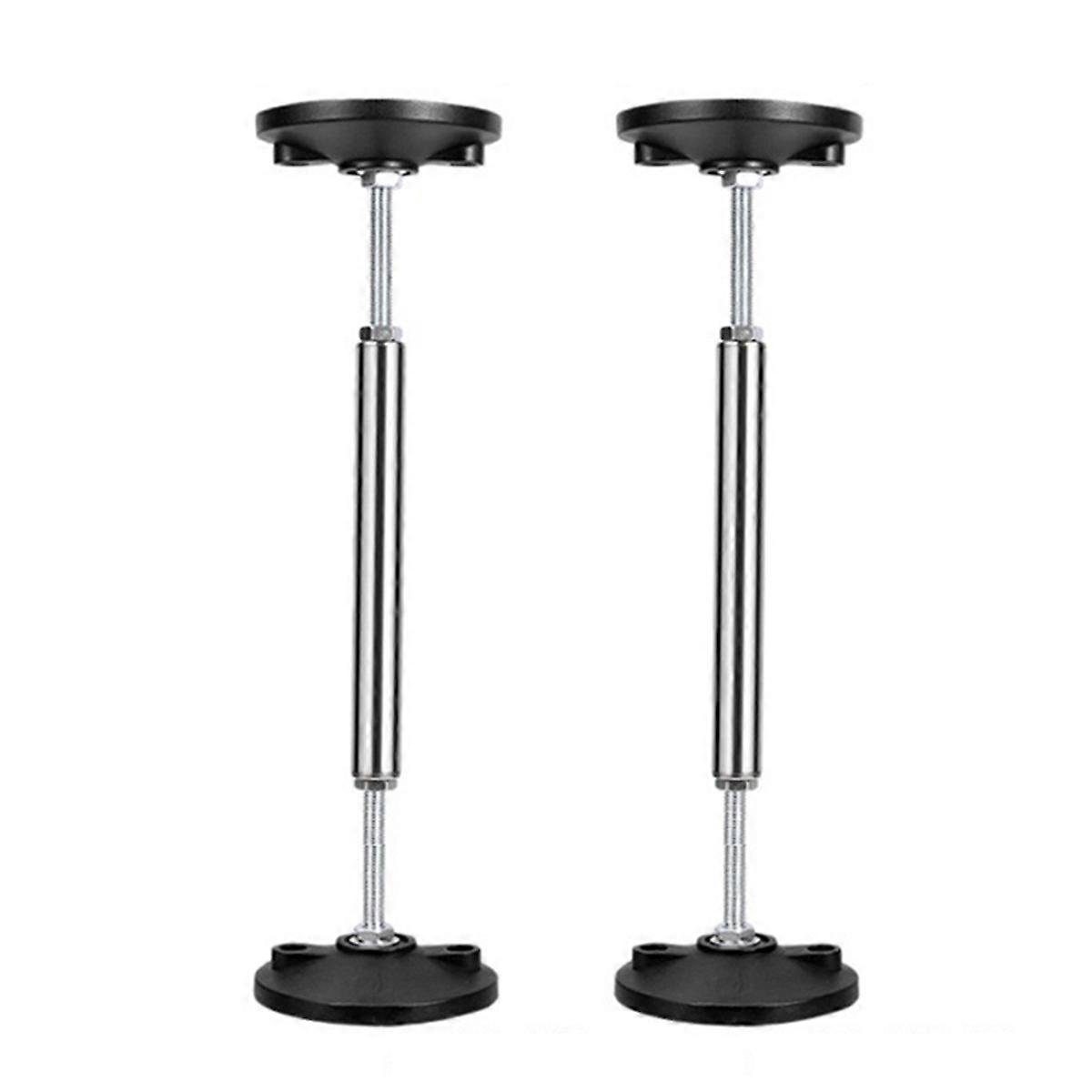2Pcs Telescopic Support Rod Stainless Steel Cabinet Adjustable 30-45cm Support Pole High Hardness S