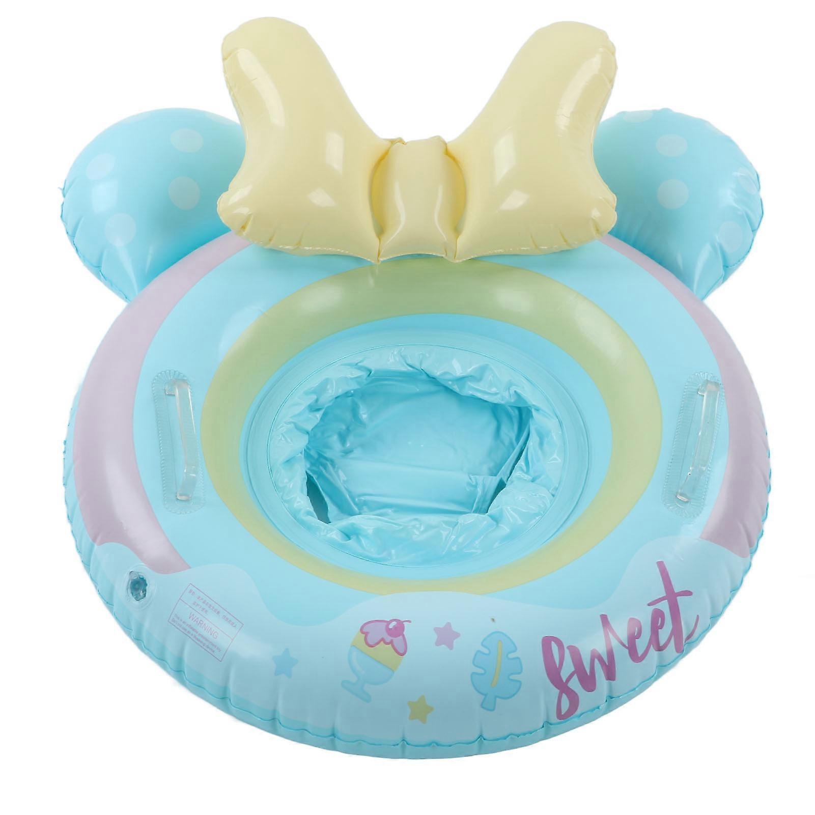 Kids Swimming Ring, Inflatable PVC Float, Eco-Friendly with Handle