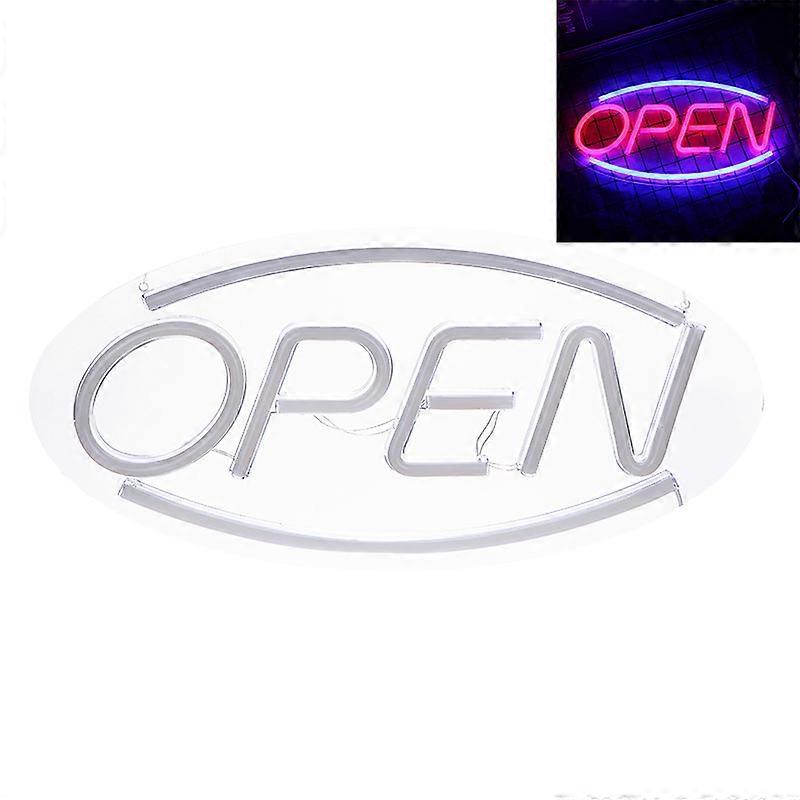LED Open Neon Sign Open Neon Night Light, USB Powered