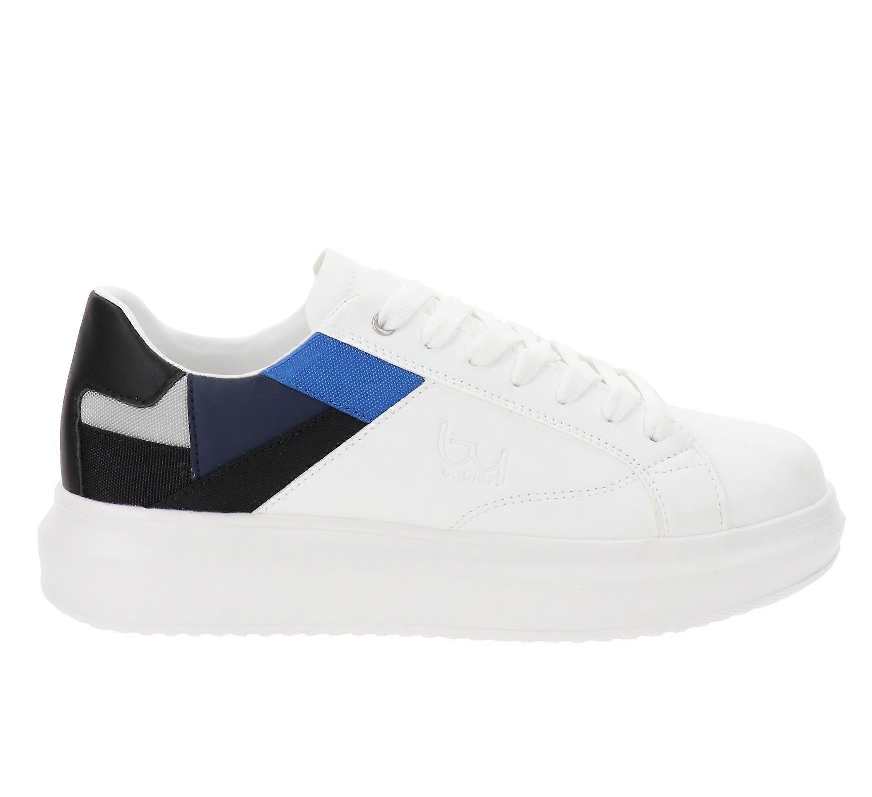 Tênis Masculino By Byblos em Couro Falso com Cadarços BYSC9B102TES