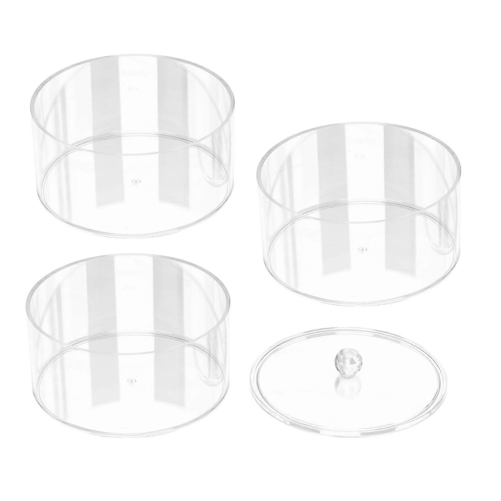 Storage Box Multi Functional Stackable Dustproof Organizer Stand Display Case