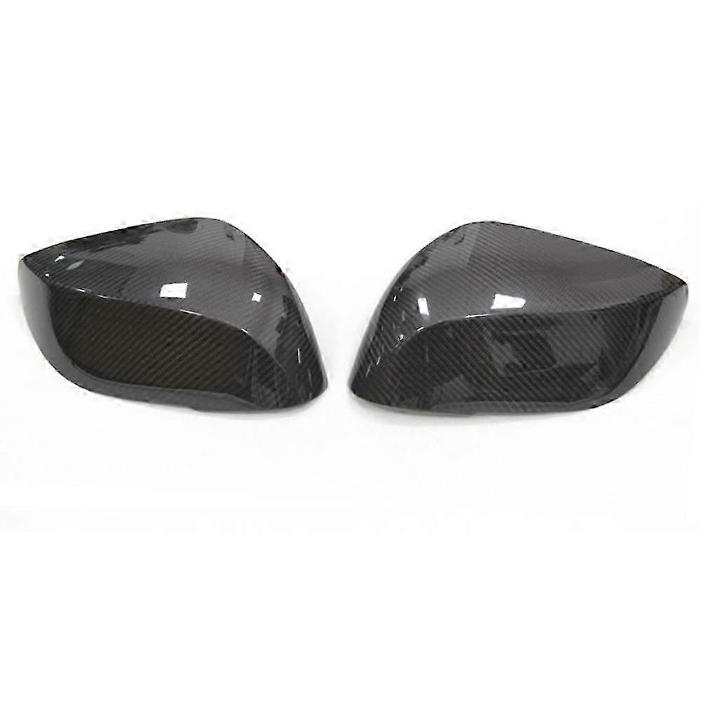 Compatível Q50 Q60 Car Styling Side Wing Retrovisor Capa Caps Para Infiniti Q50 Q50S Q60 Q70 QX30 Fibra de Carbono 2014-2020