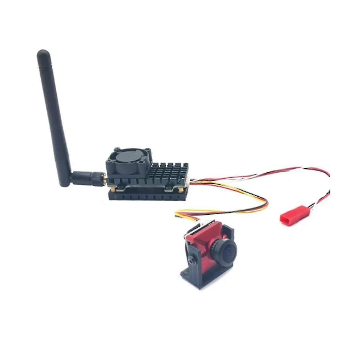 Over 20Km Range 5.8Ghz 2W FPV Wireless Transmitter 2000MW 48CH Video AV Audio Sender and CMOS 1200T