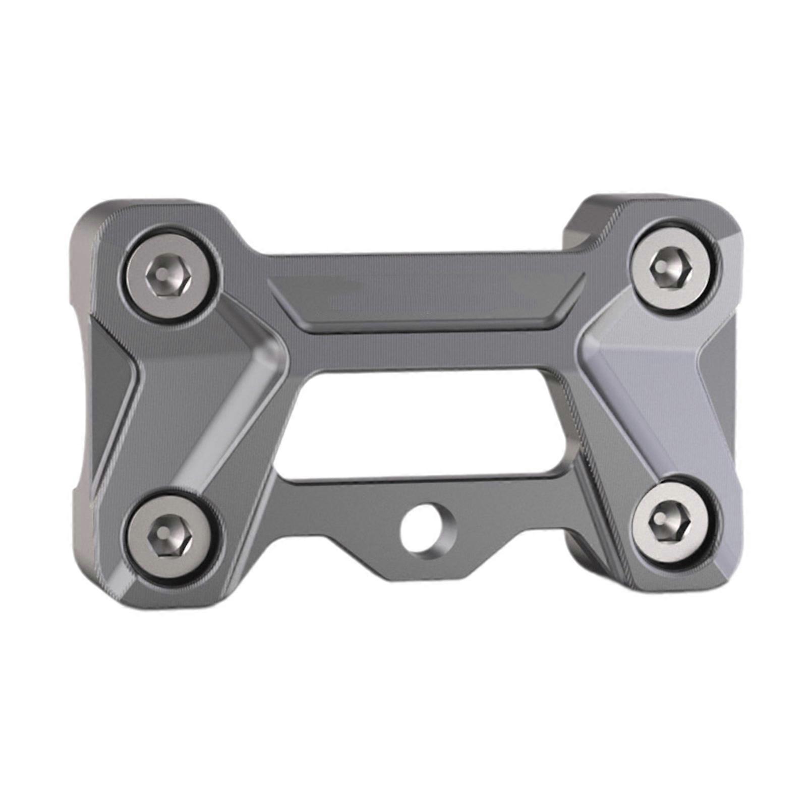 Aluminum Handlebar Fixing Brick Motorcycle Handlebar Risers Code Top Cover for CB650R CB400F NX400 titanium color