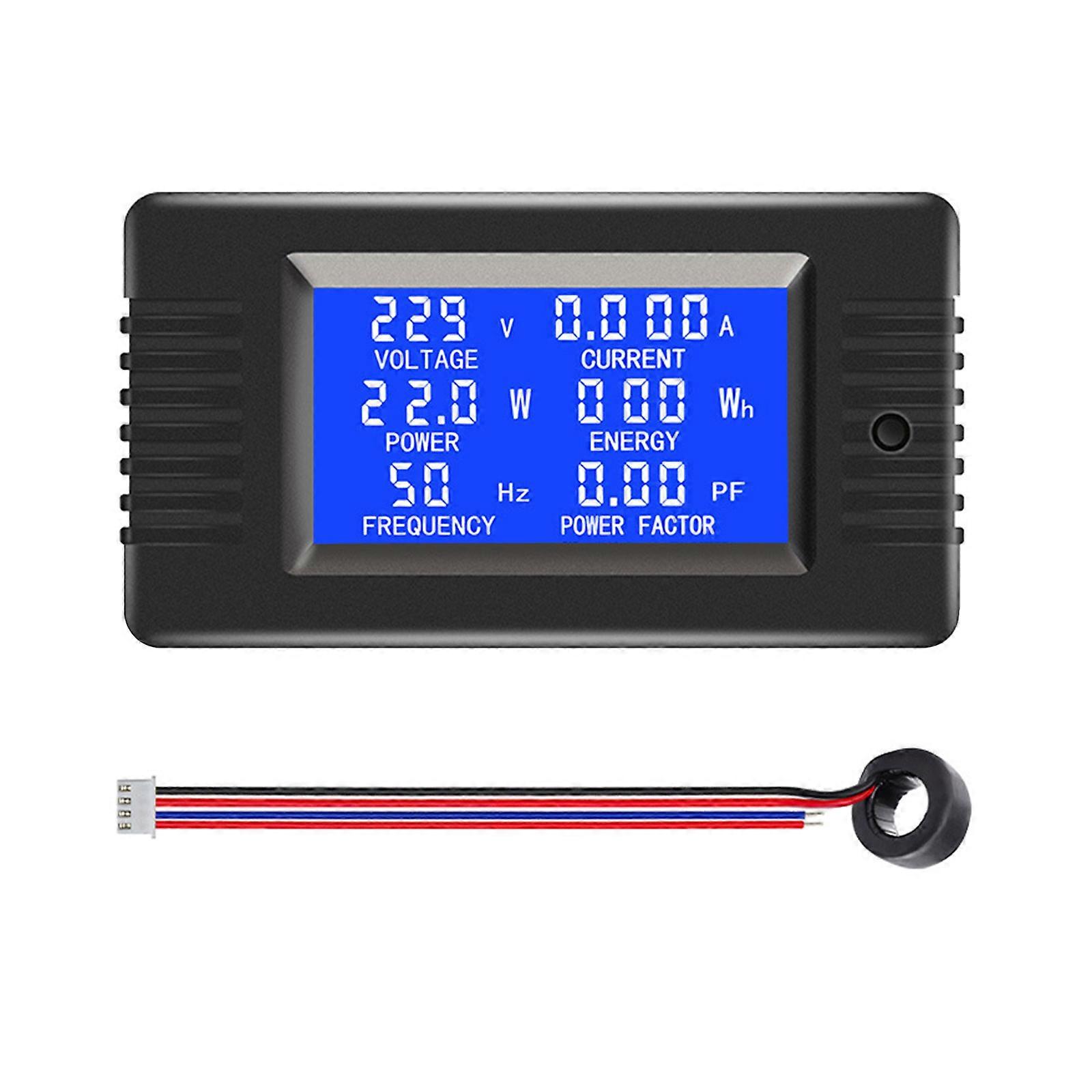 80-260V Testing Meter Current Voltage Power Energy Meter Gauge Digital Detector Current Meter Multimeter