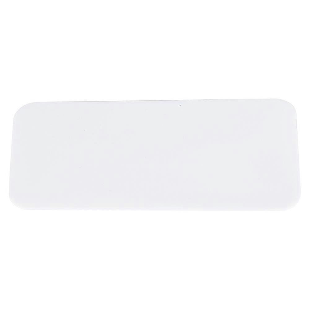 100pcs Leather Craft Glue Scraper Portable Plastic Gumming Scraping Board (Rectangle)