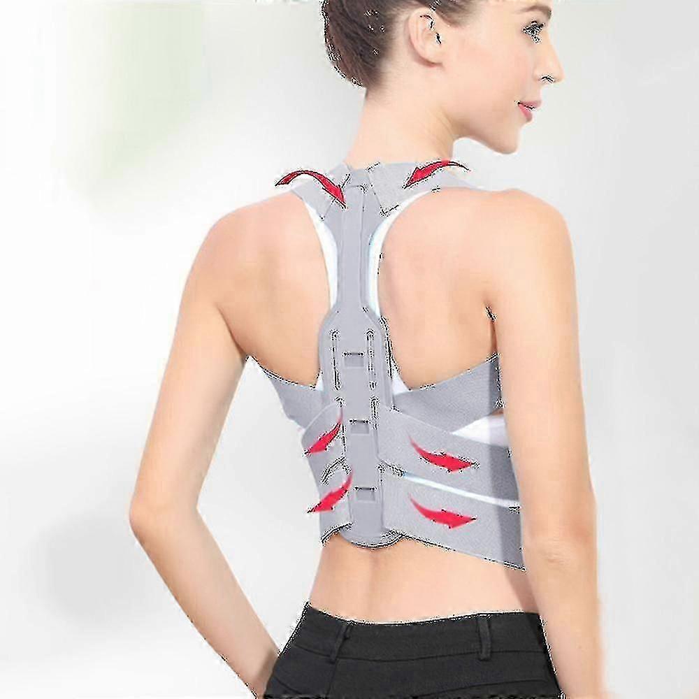 Posture Corrector Adjustable Back Support Body Brace Lumbar Shoulder Support Belt