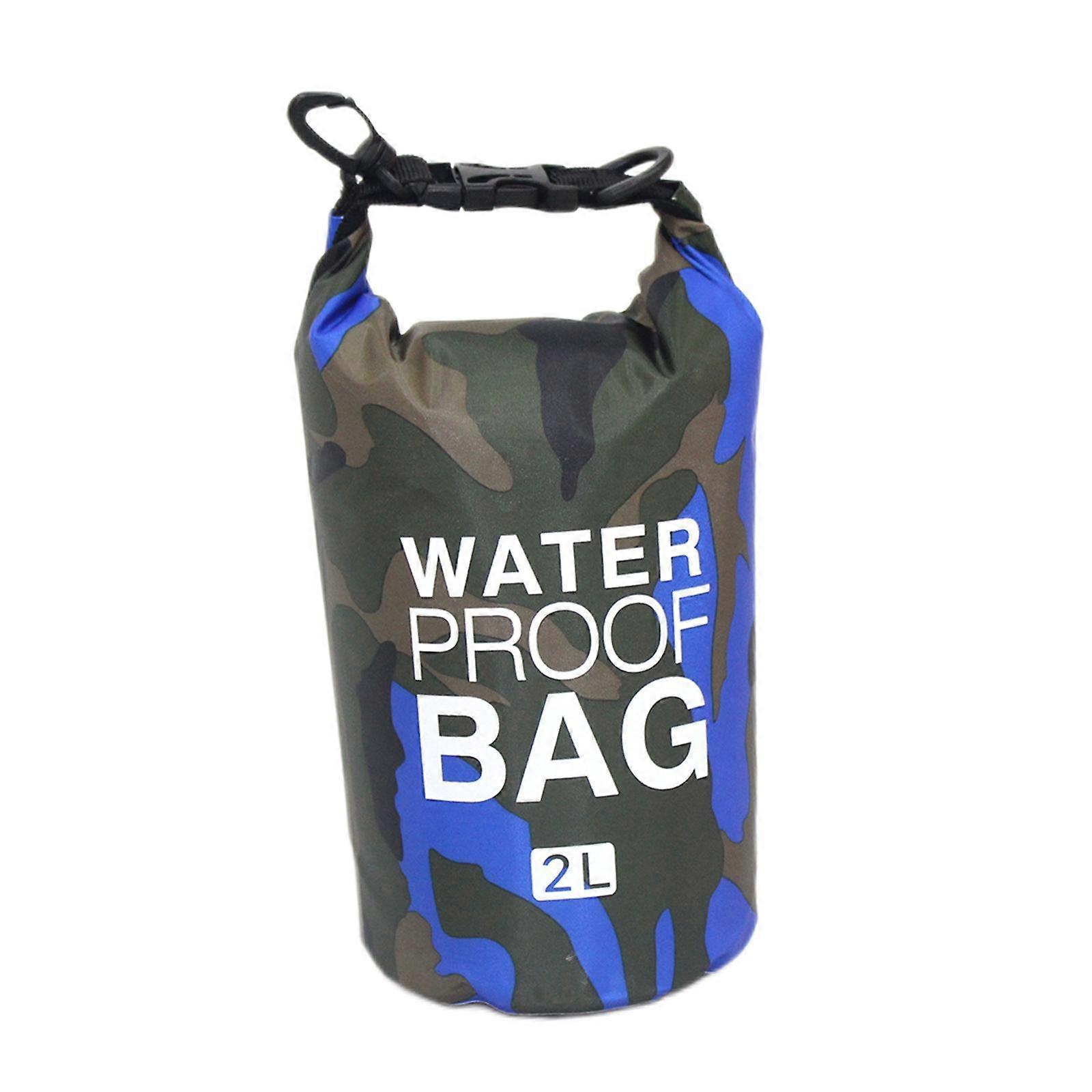 Floating Waterproof Dry Bag 2L, Sack Keeps Gear Dry for Kayaking, Rafting,