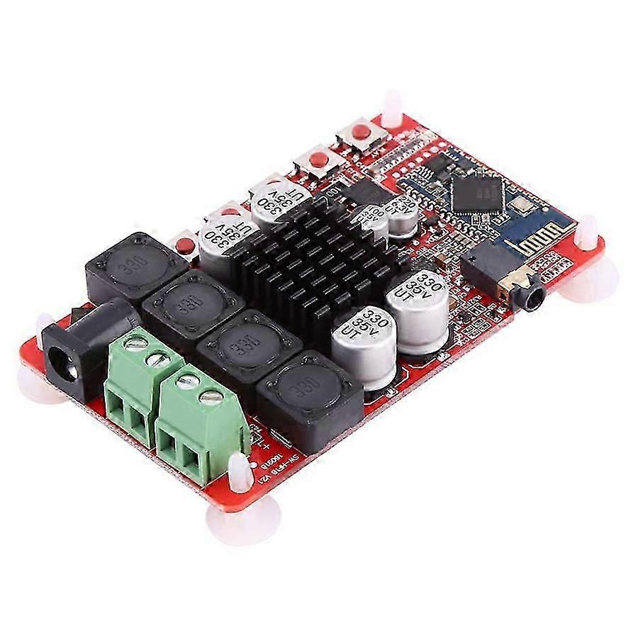TDA7492 50wx2 Digital Dual Channel Amplifier Module Stereo AMP Board with CSR8635 Bluetooth V4.0 Receiver and Microphone DS