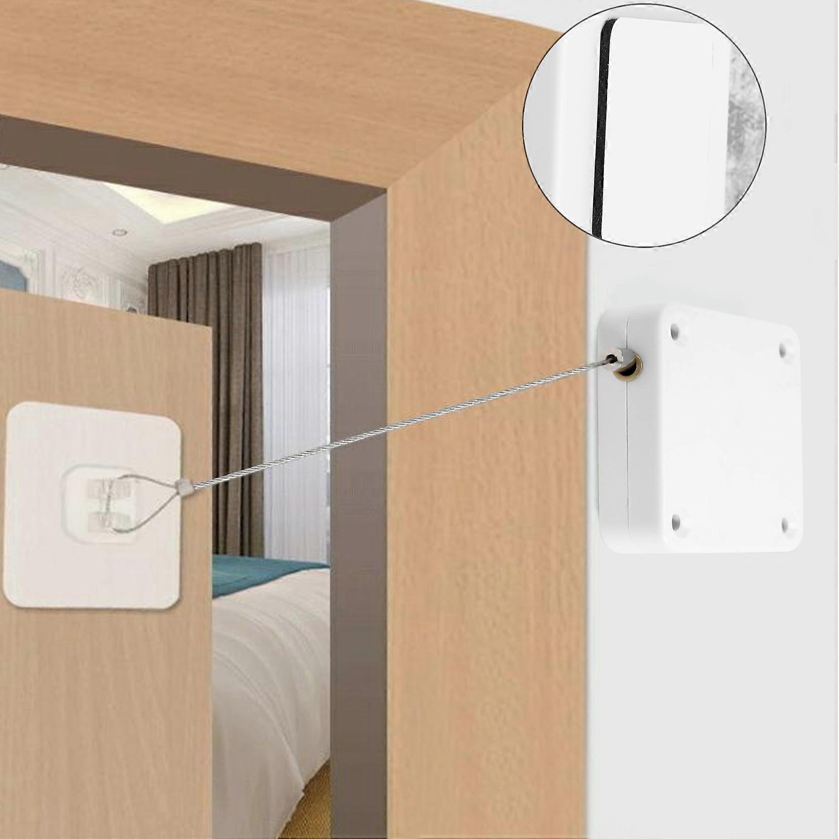 Punch-Free Automatic Sensor Door Closer Automatically Close for All Doors