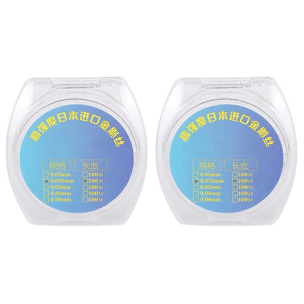 2 Pcs Screen Separator Wire Display Split Cutting Wire 100Meters Screen Separating Tool