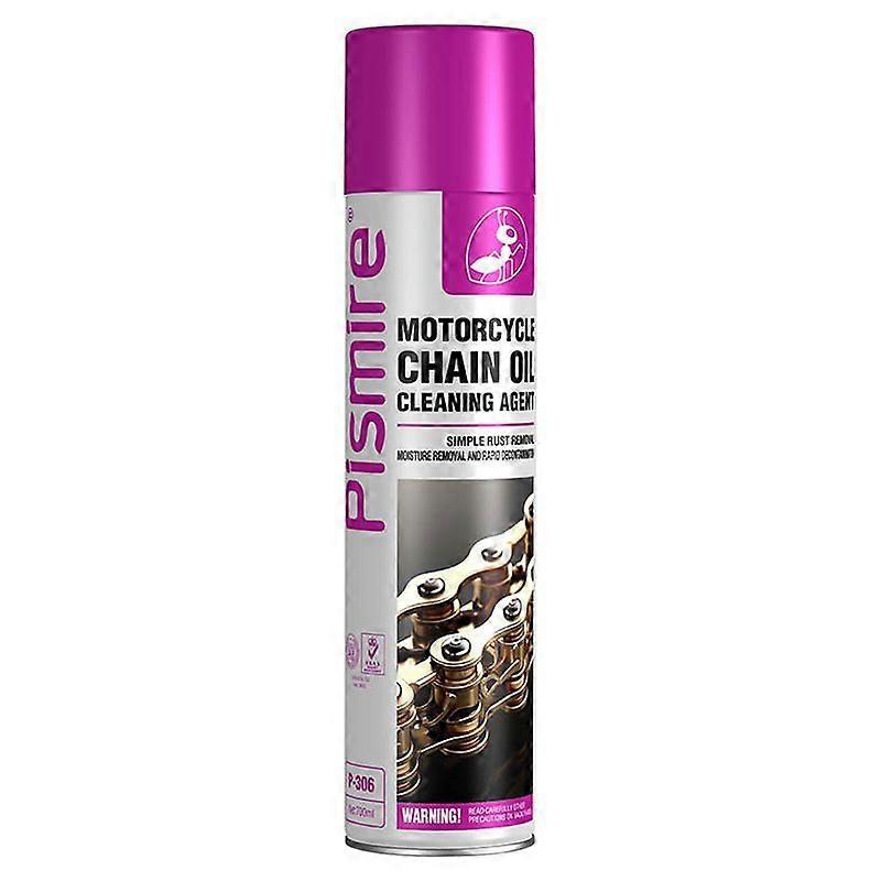 PISMIRE motorcycle chain cleaner, oil seal rust remover, chain lubricant, maintenance agentSpray