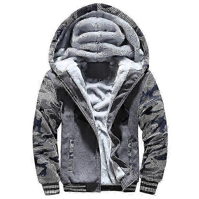 Men Jackets Coat Fleece Zipper Hooded Sweatshirts Outdoor Warm Sweater Women Patchwork Cardigantracksuits Winter Thick Outwear