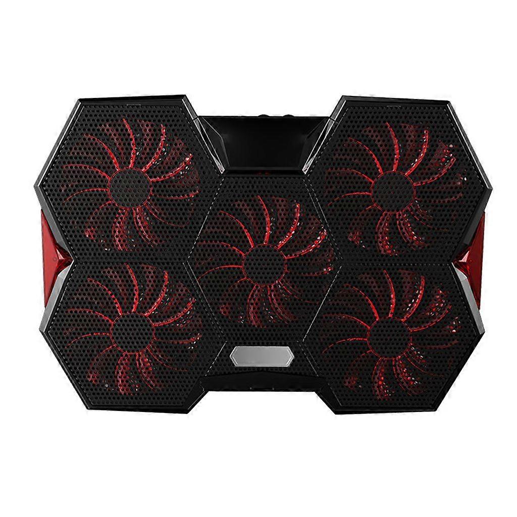 Coolcold Laptop Cooler Stand Holder Heat Dissipation Bracket LED Light Riser