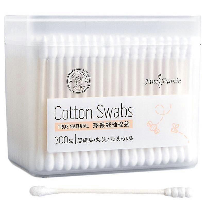 300pcs Cotton Stick Swab