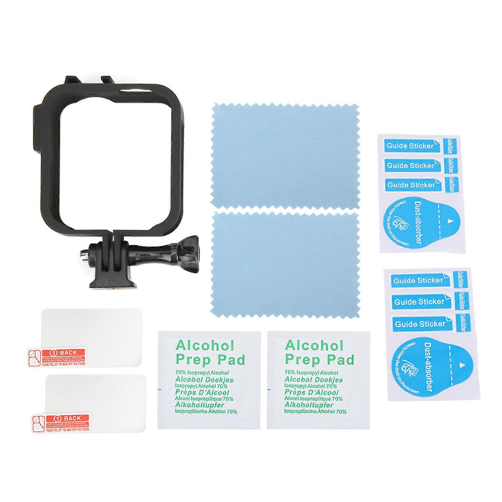 Protective Sports Camera Frame for Max - Durable, Anti-Shock Design with Accessory Mounts