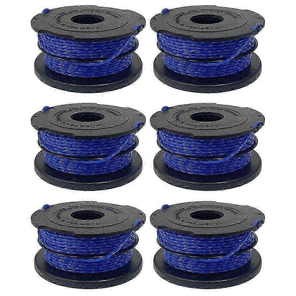 For Black & Decker Lawn Trimmer Wire Reel Replacement A6441 Spool (Set Of 6)