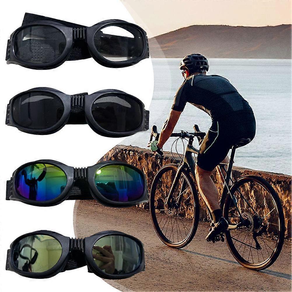 Lunettes de soleil pliables pour moto, antireflets et anti-UV