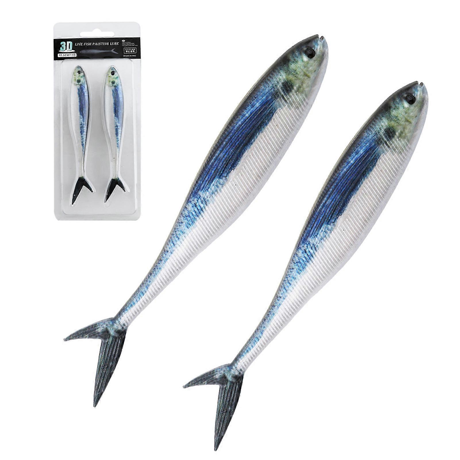 Plastic Soft Fishing Lure with Creative 3D Printing Technology Tackle Accessory