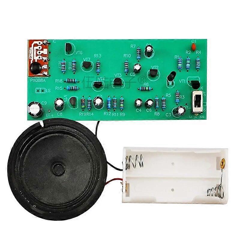 Light-operated music doorbell kit Electronics Kit For Mounting Plate Assembly Welding Kit Accessories Doorbell