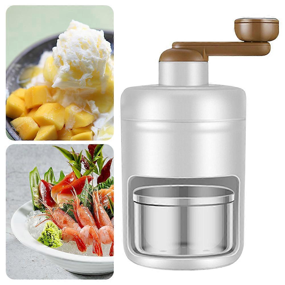 Premium Hand Crank Ice Crusher Effortless Ice Crushing for Kitchen Use