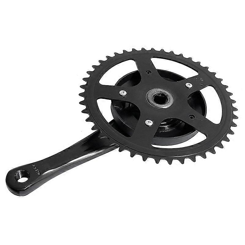 Cykelvevsats Enkelväxlad 44T Vevsats Aluminiumlegering 170mm Vev Cykeltillbehör