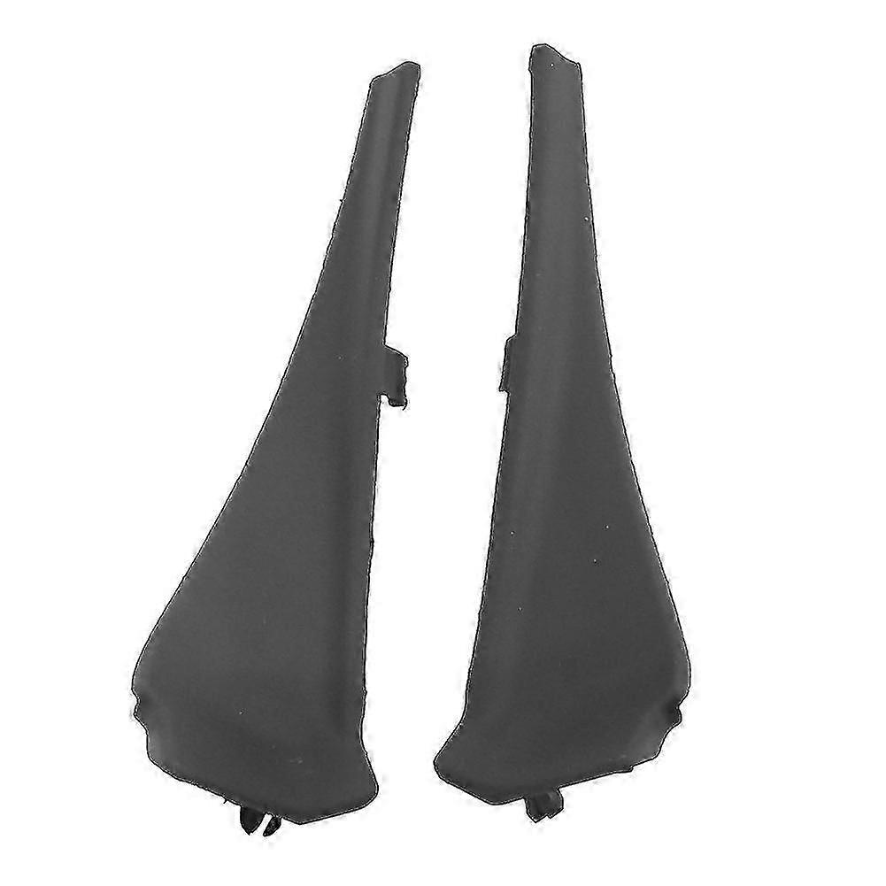 2PCS για Nissan X-Trail Xtrail T32 απατεώνων 2014-2018 αυτοκίνητο μπροστινό παρμπρίζ περιτυλίγει γωνιακή περικοπή υαλοκαθαριστήρων πλευρική περικοπή καλύμματα καλύμματα πιάτο καπακιού