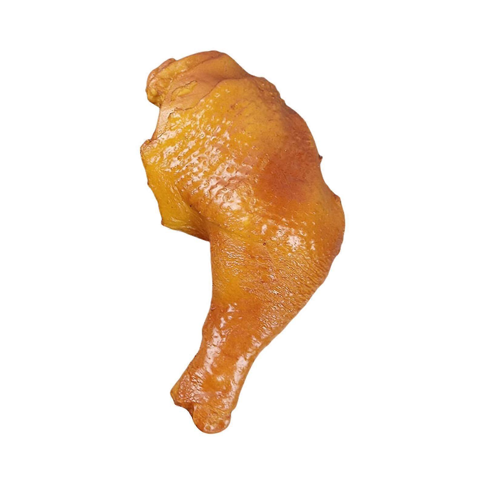 Artificial Chicken Drumstick Replicas Realistic Chicken Leg Replicas Ornament for Culinary Display and Home Decoration
