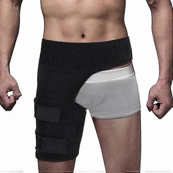 Hip Hamstring Support Groin Strain Brace Belt For Sciatica Leg Pain Relief