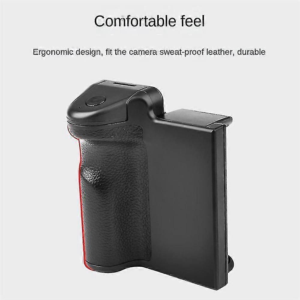 Smartphone Selfie Shooting Grip Bluetooth Mount Holder Without Tripod