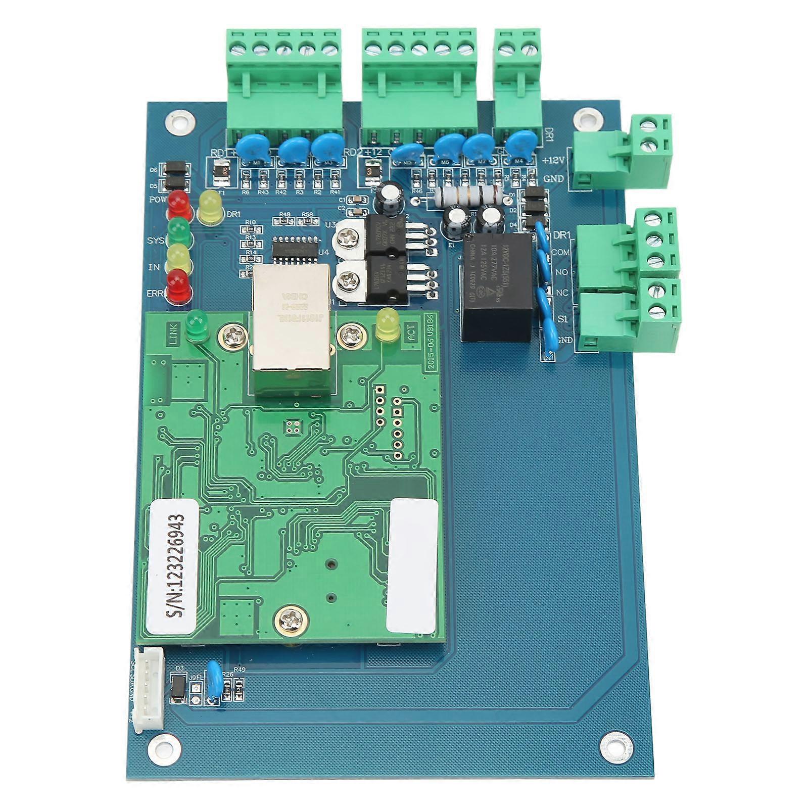 Panneau de contrôle d’accès à une seule porte TCP IP Carte de contrôle de porte réseau Contrôleur d’accès de sécurité