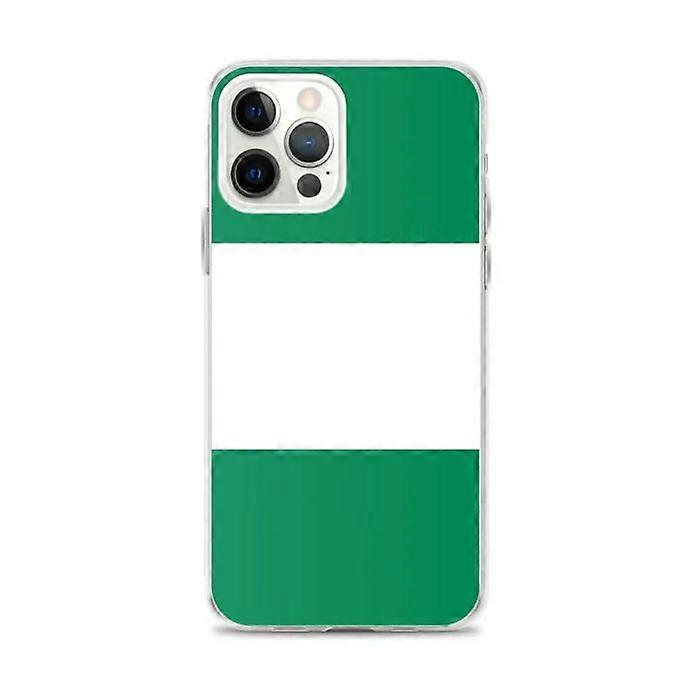 iPhone Case - Nigeria - Flag - Flexible - Multicolor - Vertical Model