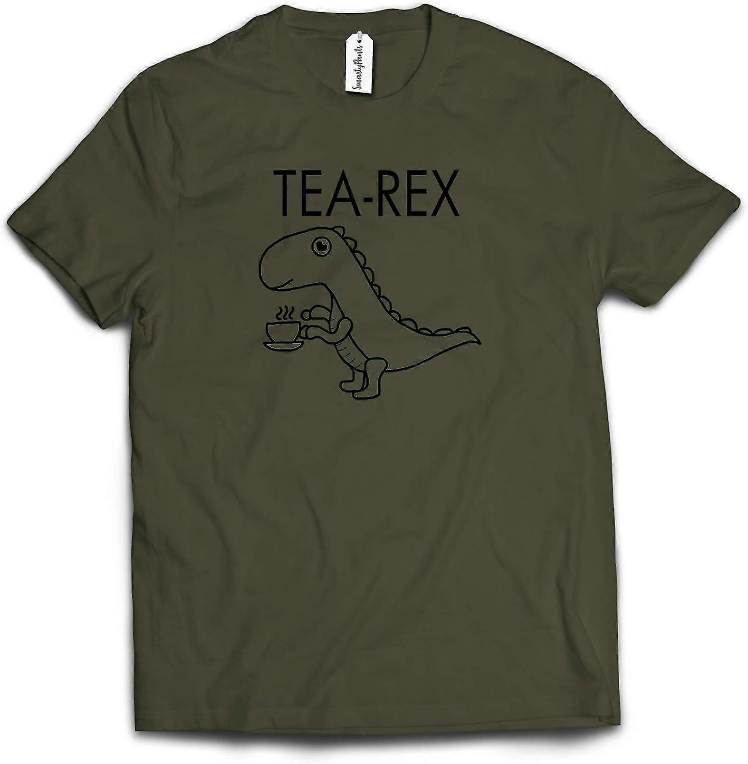 Tričko Tea-Rex - vtipné unisex tričko pre dospelých