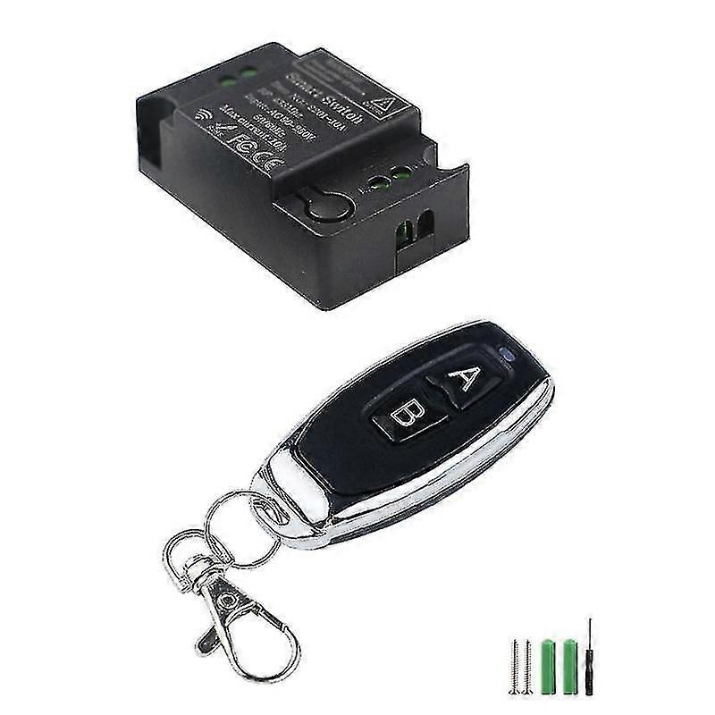 Wireless Remote Control Switch 220v 1ch Receiver Module And Rf Transmitter For Led Light Remote Con