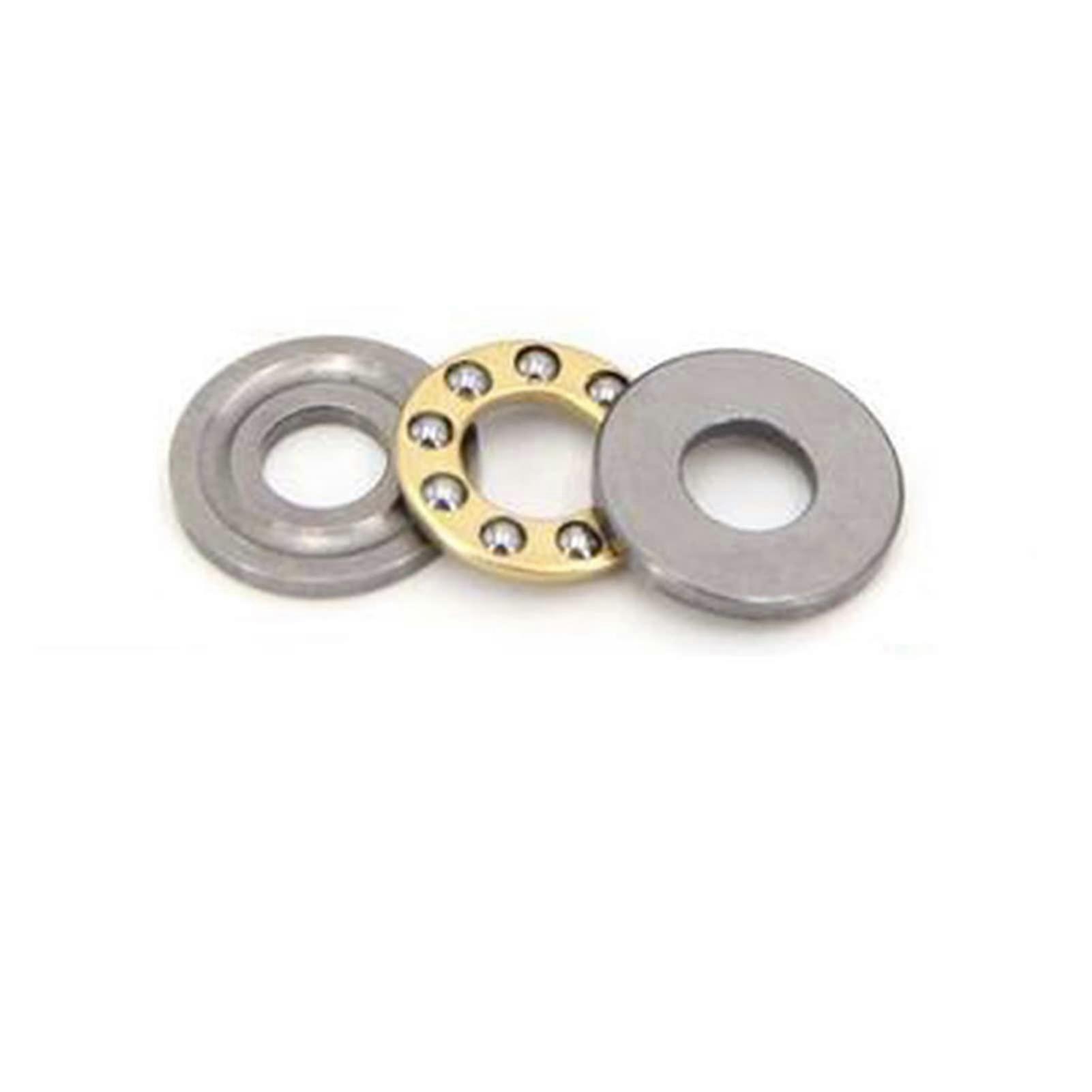 Yaoqijie Micro Bearing F10-17M Thrust Ball 10x17x5mm, F8-14M, F2.5-6M, F3-8M, F4-9M, F5-11M, F5-12M, Durable Thrust Bearings