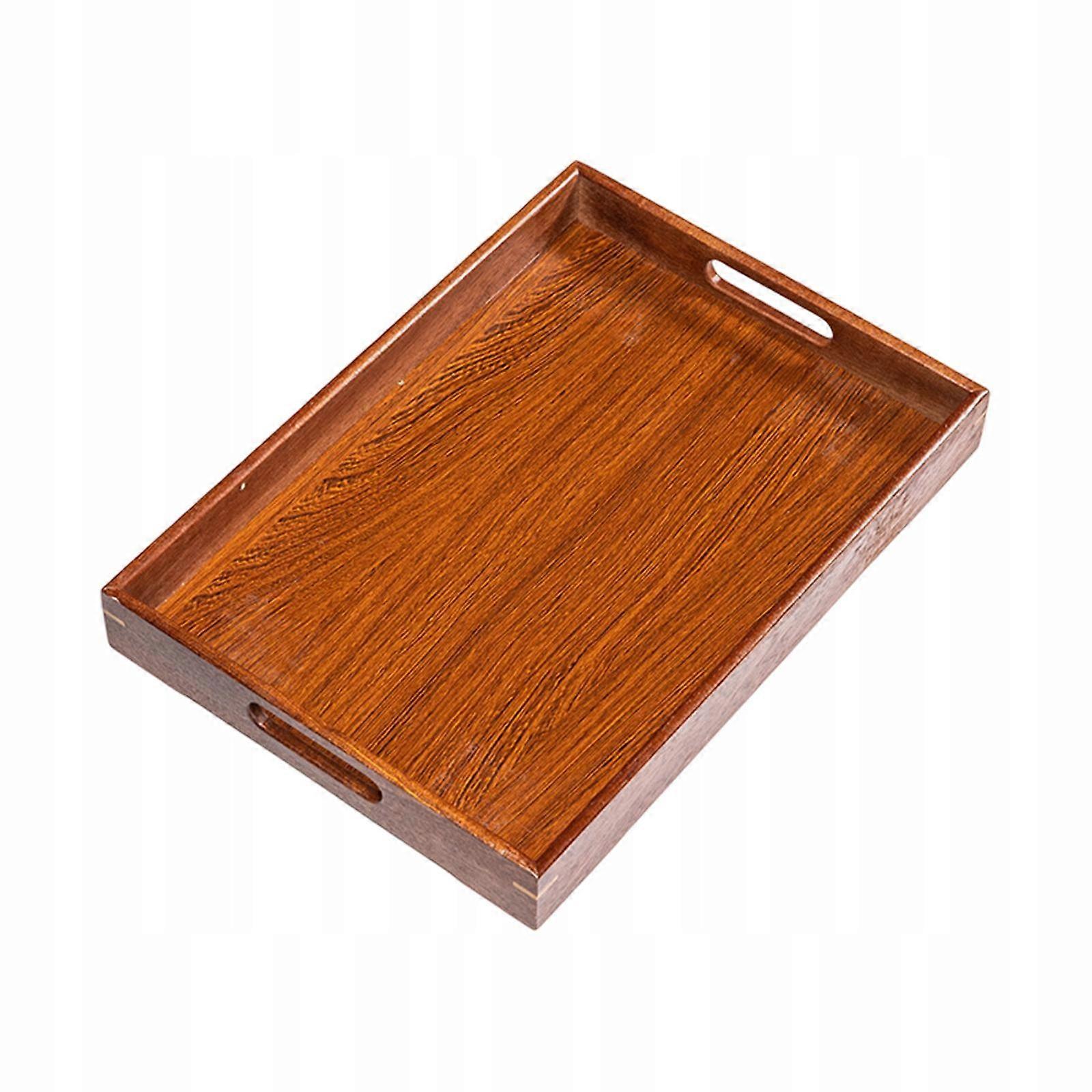 Serving Tray With Handles Wooden Serving Tray