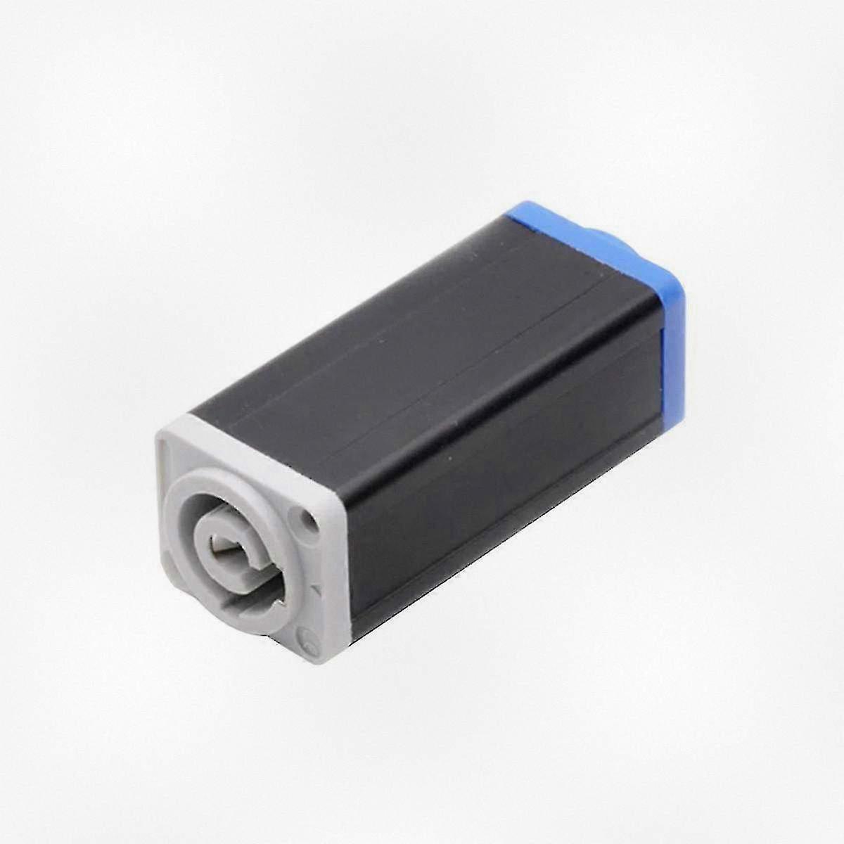 High-Quality LED PowerCon AC Coupler Adapter Extender Connector for Speakon Panel Mount Straight Connection
