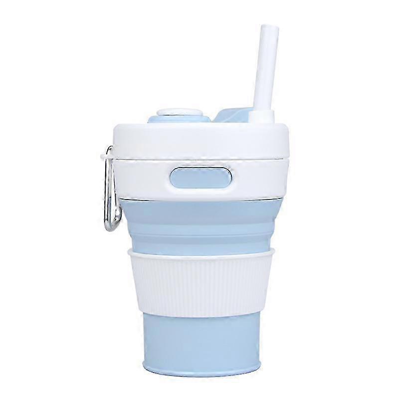 Convenient Folding Silicone Water Bottle with Collapsible Design