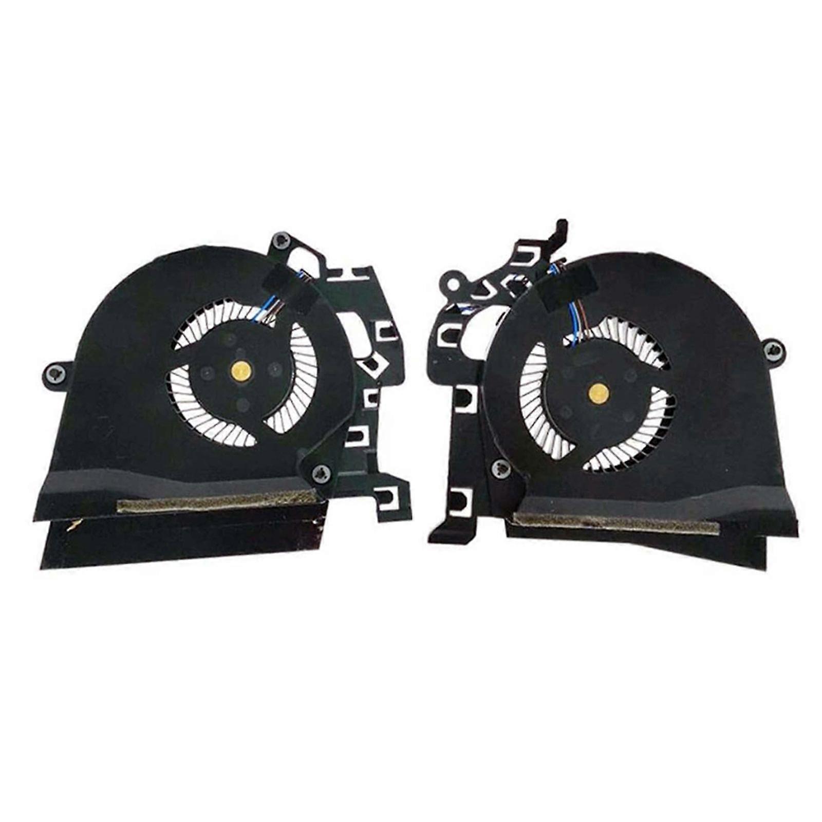 CPU+GPU Fan DC5V 4Pin 4wires Laptops CPU GPU Cooling Fan for ZBook 15 Notebook Radiators