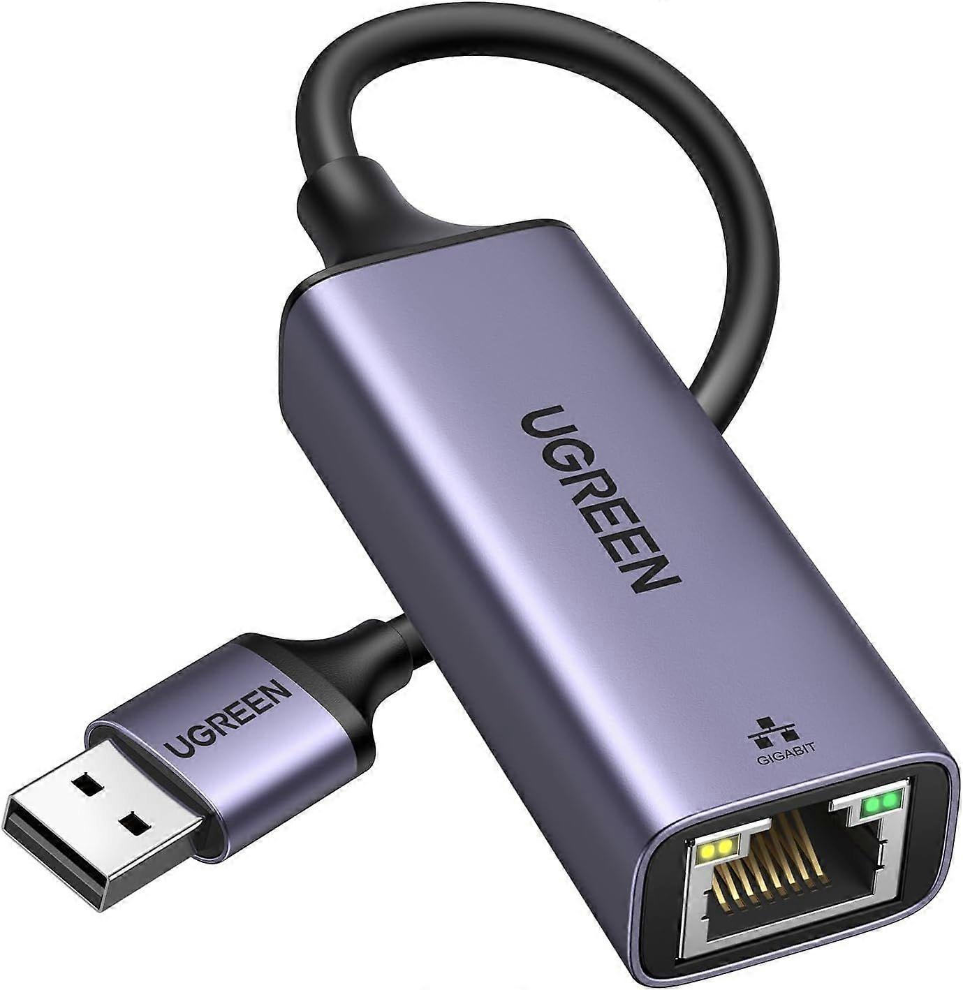 2025 Neuestes Modell USB-zu-Ethernet-Adapter, Plug-and-Play-Ethernet-Adapter
