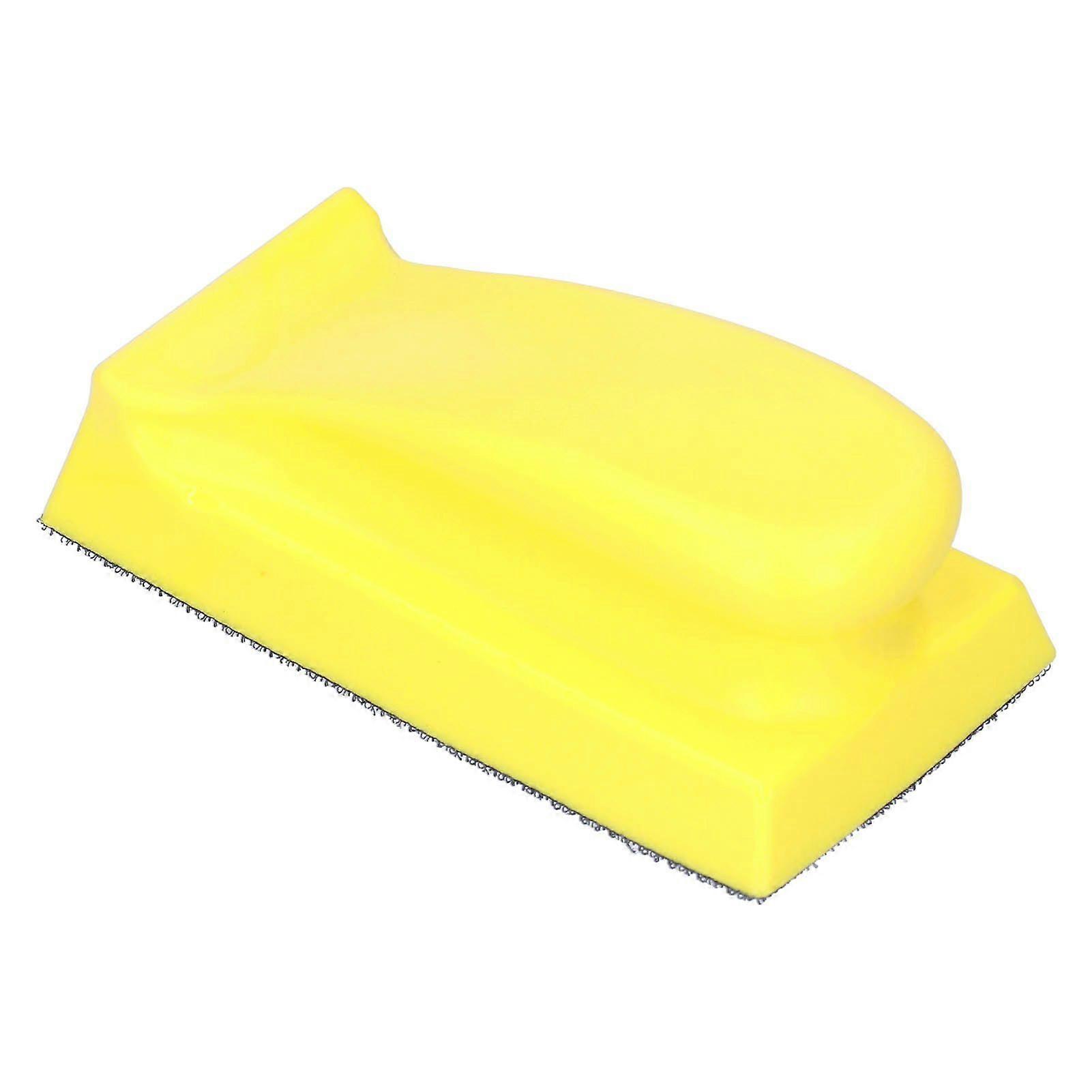 Högkvalitativ rektangulär handslipbräda självhäftande sandpapper för hand