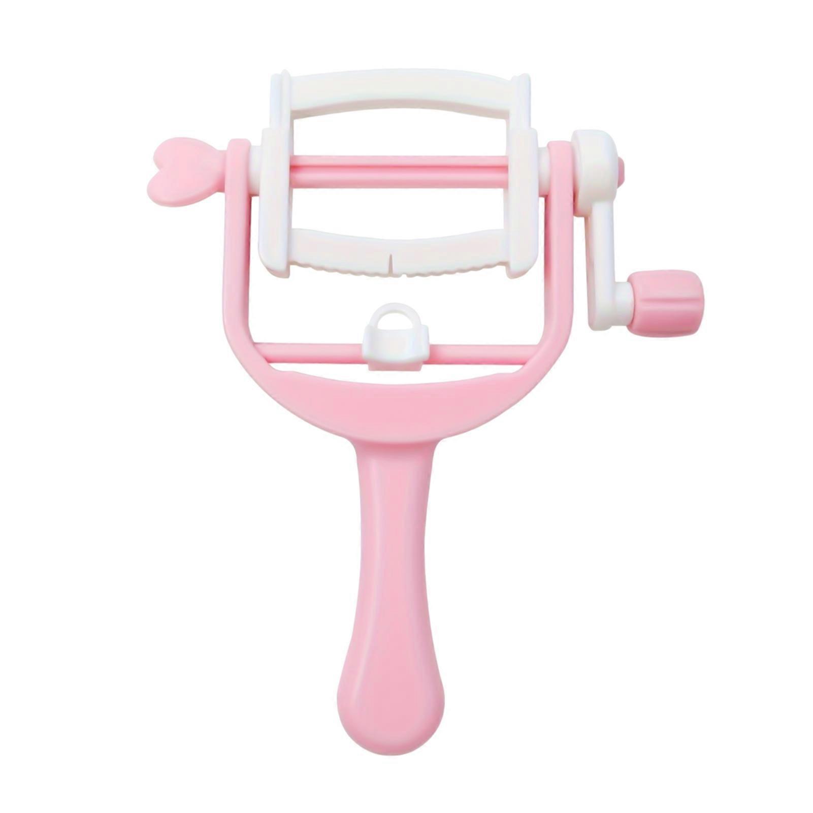 Kampiköyden kudontatyökalu tukevalla muovimateriaalipunontatyökalulla