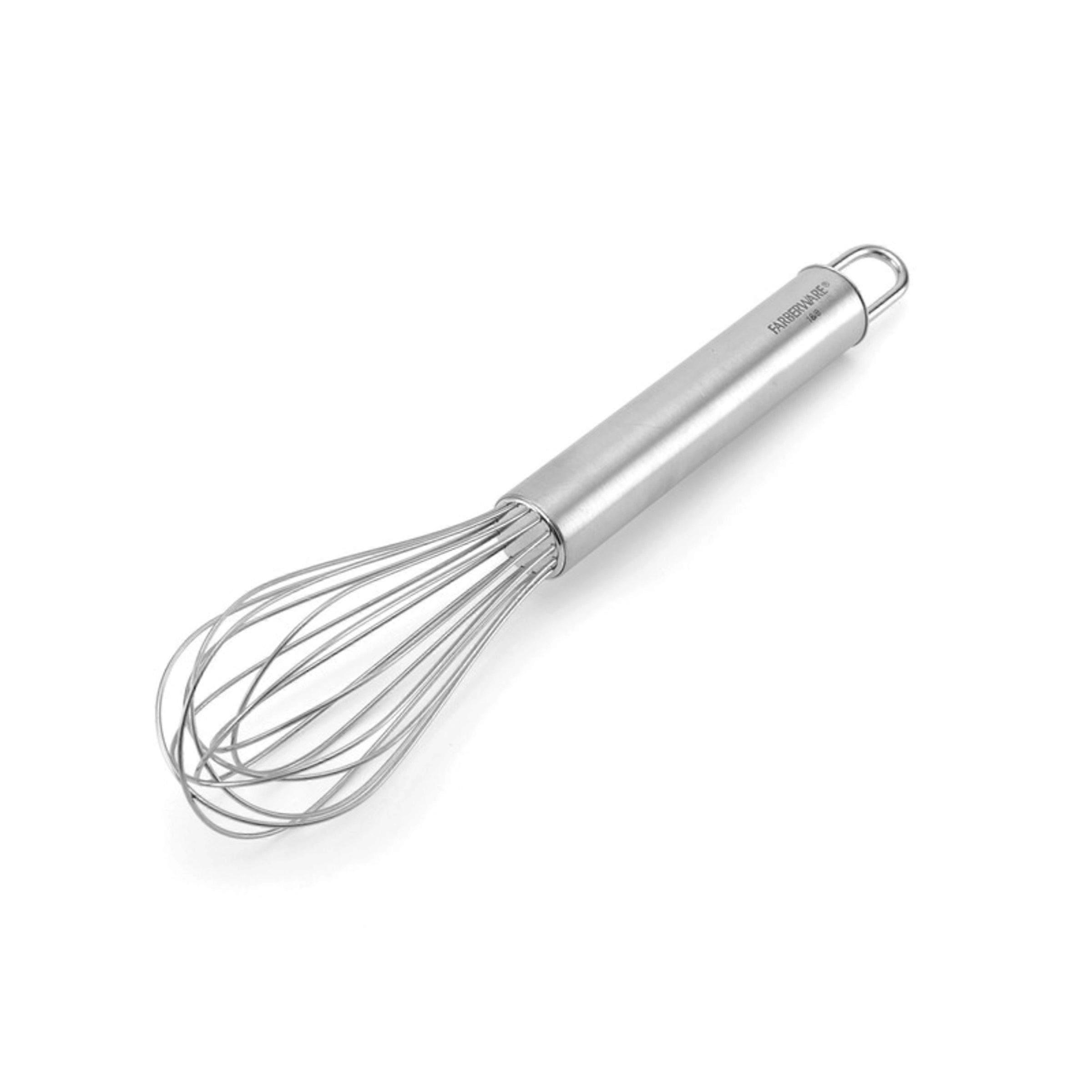 Batedor de Aço Inoxidável Profissional de 10 polegadas