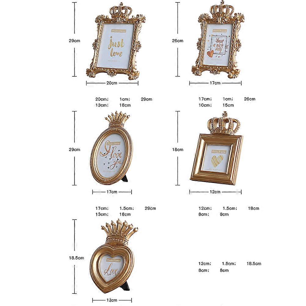 Tabletop Picture Frame Stand, Resin-built to Guard Photos from Damage, Modern Decor